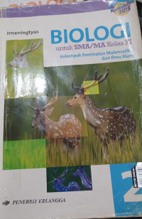 Image of Biologi Untuk SMA/Ma Kelas XI