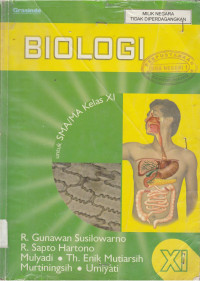Image of BIOLOGI untuk SMA/MA Kelas XI