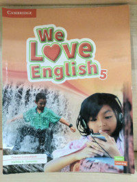 Image of CAMBRIDGE : WE LOVE ENGLISH 5