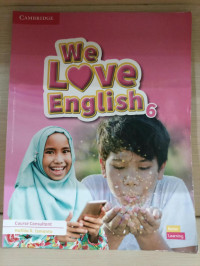 Image of CAMBRIDGE : WE LOVE ENGLISH 6