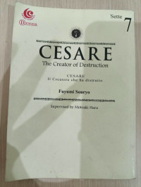 Image of CESARE THE CREATOR OF DESTRUCTION