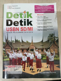 Image of DETIK - DETIK USBN SD/MI TAHUN PELAJARAN 2018/2019