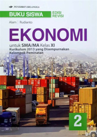 Image of Ekonomi Kurikulum 2013 untuk SMA/MA kelas XI