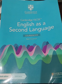 Image of English As a  Second Language Coursebook