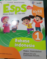 Image of Esps Bahasa Indonesia untuk SD/Kelas I