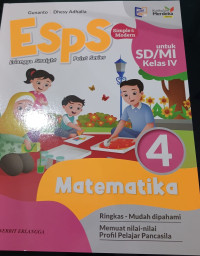 Image of ESPS Matematika Untuk SD/MI Kelas IV