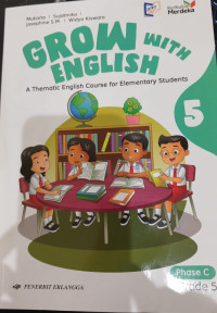 Image of Grow With English  Kurikulum Merdeka Untuk Kelas 5