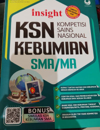 Image of Insight KSN Kebumian SMA/MA