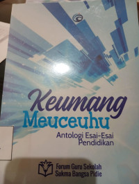 Image of Keumang Meuceuhu : Antologi Esai -Esai Pendidikan