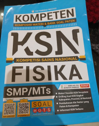 Image of Kompoten KSN Kompetensi Sains Nasional Fisika SMP/MTs