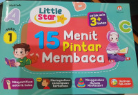 Image of Little Star : 15 Menit Pintar Membaca jilid.1