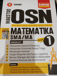 Image of Maestro OSN Matematika SMA/MA