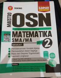 Image of Maestro OSN Olimpiade Sains Nasional Matematika SMA/MA