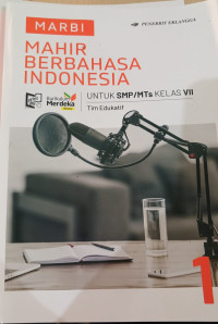 Image of Mahir Berbahasa Indonesia Untuk SMP/MTS Kelas VII