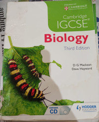 Image of MBRIDGE IGCSE BIOLOGY Third Edition,