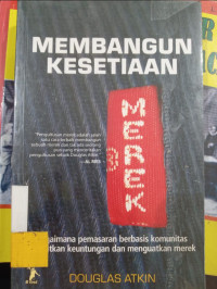 Image of Membangun Kesetiaan