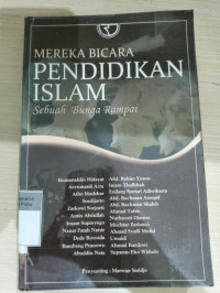 Image of MEREKA BICARA PENDIDIKAN ISLAM SEBUAH BUNGA RAMPAI