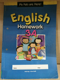 Image of MY PALS ARE HERE! : ENGLISH HOMEWORK 3A