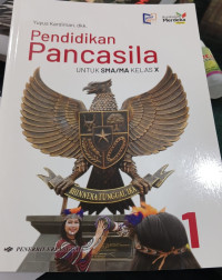 Image of Pendidikan Pancasila Untuk SMA/MA Kelas X