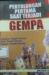 Image of Pertolongan Pertama Saat Terjadi Gempa