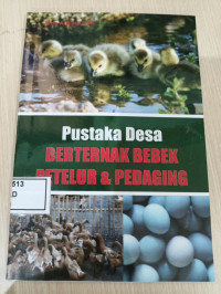 Image of PUSTAKA DESA BERTERNAK BEBEK PETELUR & PEDAGING