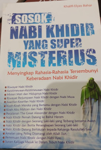 Image of Sosok Nabi Khidir Yang Super Misterius