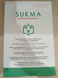 Image of SUKMA JURNAL PENDIDIKAN : VOL 2 ISSUE 1