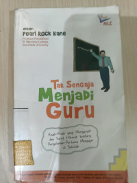Image of TAK SENGAJA MENJADI GURU