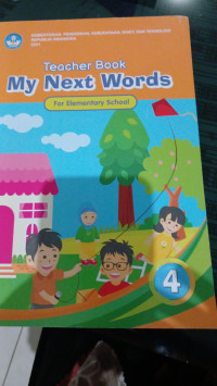Image of Teacher Book My Next Words For Elementari School 4