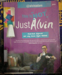 Image of this is not just alvin