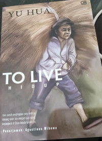 Image of TO LIVE  Hidup